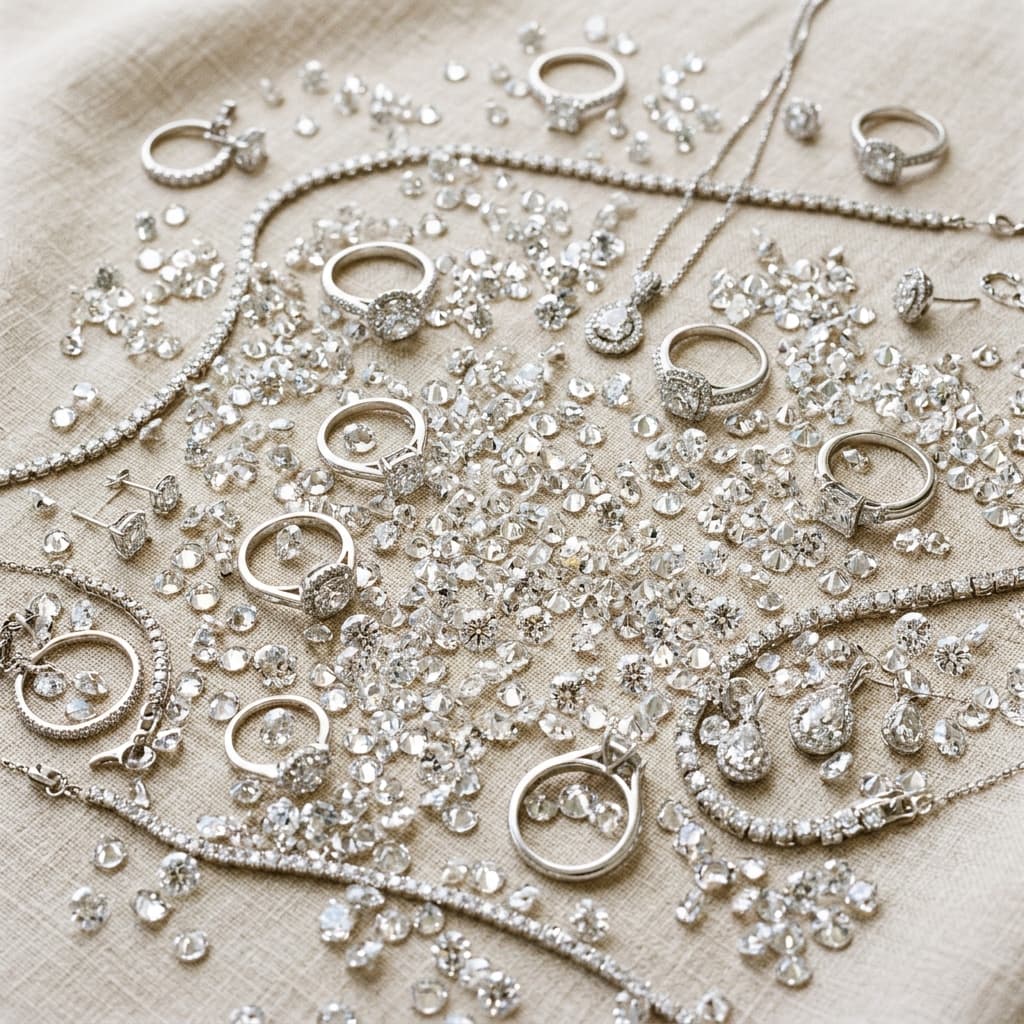 Glamorous Diamond Jewelry